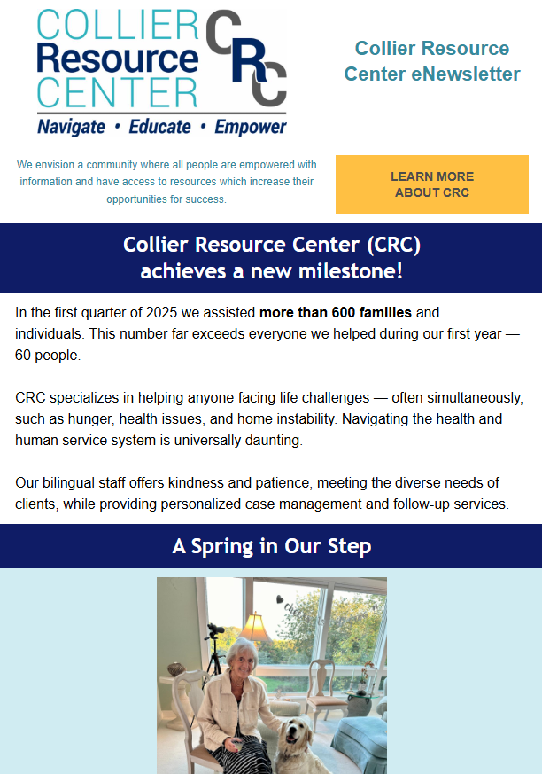 Spring 2025 newsletter