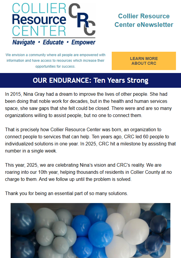 Summer 2025 newsletter